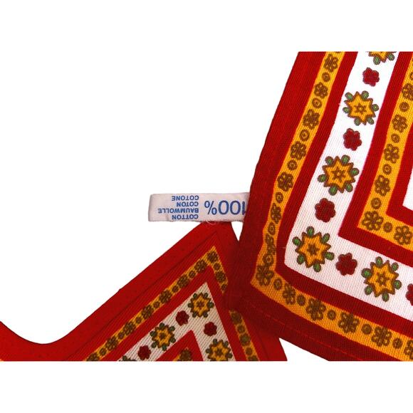 Vintage Kolf Austria Christmas Star Napkins and Table Runner Set READ - Picture 7 of 11